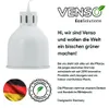 Venso EcoSolutions E27 SAGA lampenkap, zwart, LED plantlamp Productafbeelding-voorbeeld 9