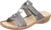 Rieker Damen Clog Pantolette Applikation zarte Details Produktbild-Vorschau 7