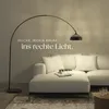 tectake® Bogenleuchte Arcus 70er Jahre Retro-Stil Produktbild-Vorschau 7