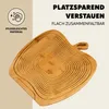 bremermann faltbarer Obstkorb, Apfel-Design aus Bambus, ca. Produktbild-Vorschau 4
