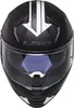 LS2 FF811 VECTOR II SPLITTER Integralhelm schwarz-weiss XL Produktbild-Vorschau 2