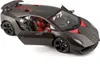 Lamborghini Sesto Elemento Met Grau 1:24 BBURAGO Produktbild-Vorschau 2