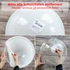 HMF 46740 Halbkugel aus Acryl mit Krempe, DIY Acrylhaube, Ø Produktbild-Vorschau 8