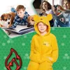 Kigurumi dla dzieci 7/8 lat Ciepły motyw Kubusia Puchatka Podgląd zdjęcia produktu 3