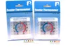 Two window thermometers are displayed in their retail packaging against a white background. Produktbild-Vorschau