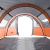Tunnelzelt 4 Personen Grau und Orange Wasserdicht Produktbild-Vorschau 10