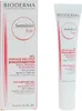 A product box and tube of Bioderma Sensibio Eye Contour Gel are shown side-by-side against a white background. Podgląd zdjęcia produktu