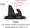 Schwarze Auto-Handyhalterung: 360° drehbar mit Produktbild-Vorschau 2