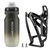 ROCKBROS Fahrrad Flaschenhalter PC Schwarz mit Trinkflasche Produktbild-Vorschau 1