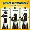 4er Set Bierflaschenverschluss Soldat Design, luftdicht Produktbild-Vorschau 4