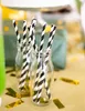 Papierstrohhalme, schwarz, 19,5cm (1 Packung / 10 Stk.) Produktbild-Vorschau 13