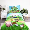 Minecraft Bettbezug Outdoor Mobs- 140 x 200 cm - Baumwolle Anteprima dell’immagine prodotto 2
