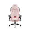 A pink gaming chair is shown from the front on a white background. Náhľad obrázku produktu