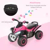 HOMCOM Rutschauto Kinder Tretauto mit Füßen rutschen Licht Produktbild-Vorschau 5