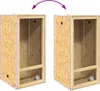 Terrarium Brązowy 50 x 50 x 100 cm OSB Podgląd zdjęcia produktu 11