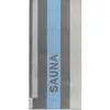 Cawö Saunatuch Sauna Gemustert Sky (80x200cm) Produktbild-Vorschau 5