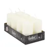 HOFER Lot de 32 bougies - 4,5x9 cm - Ivoire Ivory - 12h de Voir les images du produit 3