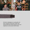 elastický opasok ( dĺžka: 105 cm ) hnedý a sivý pletený Náhľad obrázku produktu 3