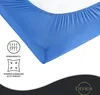 Devior Jersey Spannbettlaken 120x200 - 130x200 cm royalblau Produktbild-Vorschau 2