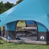 vidaXL Tente familiale pour 10 personnes, couleur bleue Voir les images du produit 3