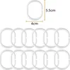 Ecent Duschvorhang aus dickem EVA-Material, transparent, Produktbild-Vorschau 4