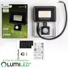 LUMILED LED Strahler mit Bewegungsmelder für Außen 20W Produktbild-Vorschau 9