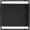 vidaXL Hundebett Schwarz 75 x 75 x 30 cm Stahl Produktbild-Vorschau 7