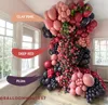 Clay Pink Latexballons, rosa 13 cm, 100 Stk. Produktbild-Vorschau 3