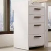 Weiße Kommode, Container für Schreibtisch, Büroschrank, Produktbild-Vorschau 2