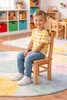 Kinderstuhl Kernbuche geölt Kindergartenstuhl 29 x 29 x 55 Produktbild-Vorschau 3