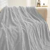 FEBE Kuscheldecke Flauschig Silver Grau 200x220 cm Produktbild-Vorschau 3