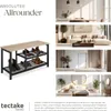 A collage showing a shoe rack and different room settings. Náhled obrázku produktu