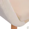 Happyment krzesła do jadalni deluxe kremowe - zestaw 4 - Podgląd zdjęcia produktu 3