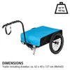 Klarfit Companion, príves na bicykel - nákladný príves na Náhľad obrázku produktu 7