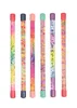 Six colorful glitter wands arranged vertically against a white background. Produktbild-Vorschau