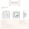 Anself 5A 110-230V Programovatelný pokojový termostat, Náhled obrázku produktu 6