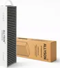 A product shot of an air filter and its packaging. Voir les images du produit