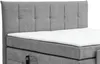 Boxspringbett Bern 200x200 cm mit Motor grau Coral 75 Produktbild-Vorschau 5