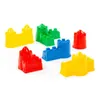 Set di stampi per castelli, 6 pezzi. Anteprima dell’immagine prodotto 5
