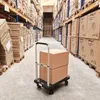 Plattformwagen klappbar 150 kg leicht mobil Transportwagen Produktbild-Vorschau 7