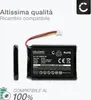 subtel 1x Batteria per Navigatore GPS Compatibile con Anteprima dell’immagine prodotto 4