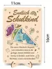 GKA besondere Holz Geld Geschenkkarte mit Ständer – Endlich Produktbild-Vorschau 5