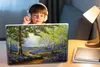 MuchoWow® Laptop Aufkleber Sticker Cover Gemälde - Natur - Produktbild-Vorschau 3