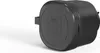 A black smart outdoor socket is shown against a white background. Náhled obrázku produktu