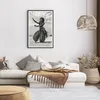 Gerahmtes Poster - Schwarzer Rahmen - Tänzer Folk Oriental Produktbild-Vorschau 7
