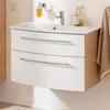 FACKELMANN B.STYLE Badmöbel Set 2 Teile / Gussmarmor Produktbild-Vorschau 2