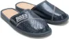 Herren Kunstleder Hausschuhe Pantoffeln Klassische Slippers Produktbild-Vorschau 2