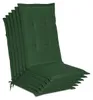 Beautissu 6er Set Gartenstuhlauflage Loft HL Dunkelgrün, Produktbild-Vorschau 1