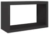 vidaXL Porta legna nero 100x40x60 cm acciaio Anteprima dell’immagine prodotto 8