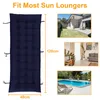 （48×120cm，Navy blue）Anti-slip zahradní nábytek podložka Náhled obrázku produktu 2